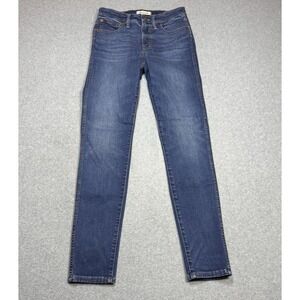 Madewell Jeans Womens Size 27 (26x29) 9" Highrise Skinny Ankle Stretch Denim